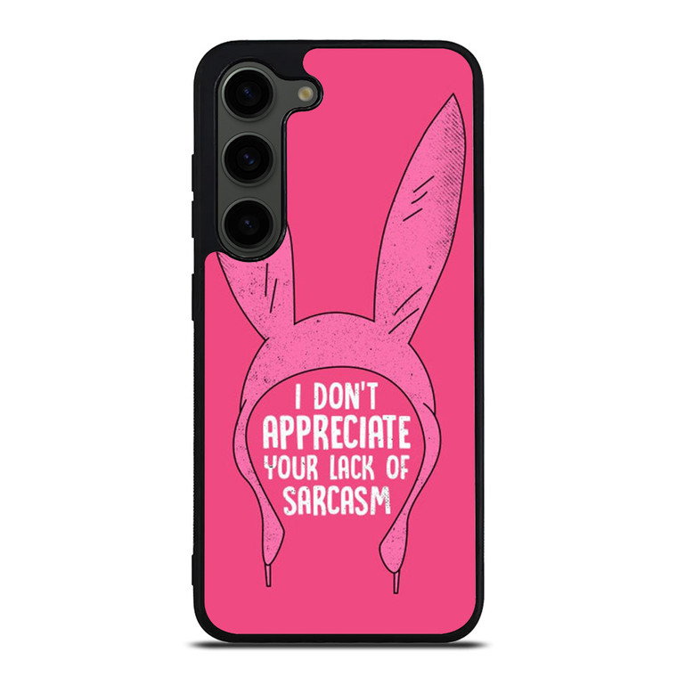 LOUISE BELCHER BOB'S BURGERS QUOTES Samsung Galaxy S23 Plus Case Cover