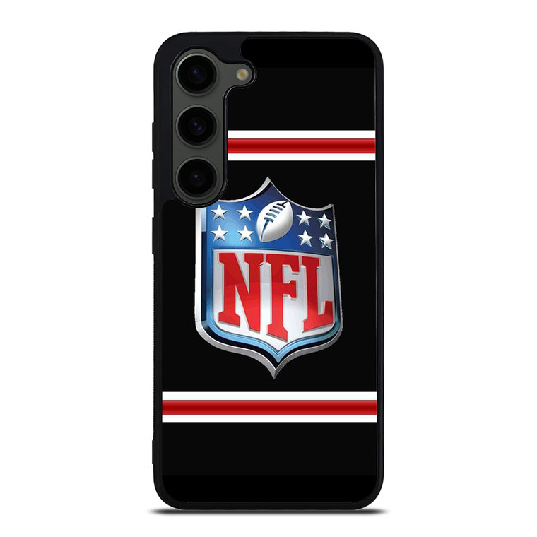 NATIONAL FOOTBALL LEAGUE NFL STRIPE EMBLEM Samsung Galaxy S23 Plus Case Cover NATIONAL FOOTBALL LEAGUE NFL STRIPE EMBLEM Samsung Galaxy S23 Plus Case Cover