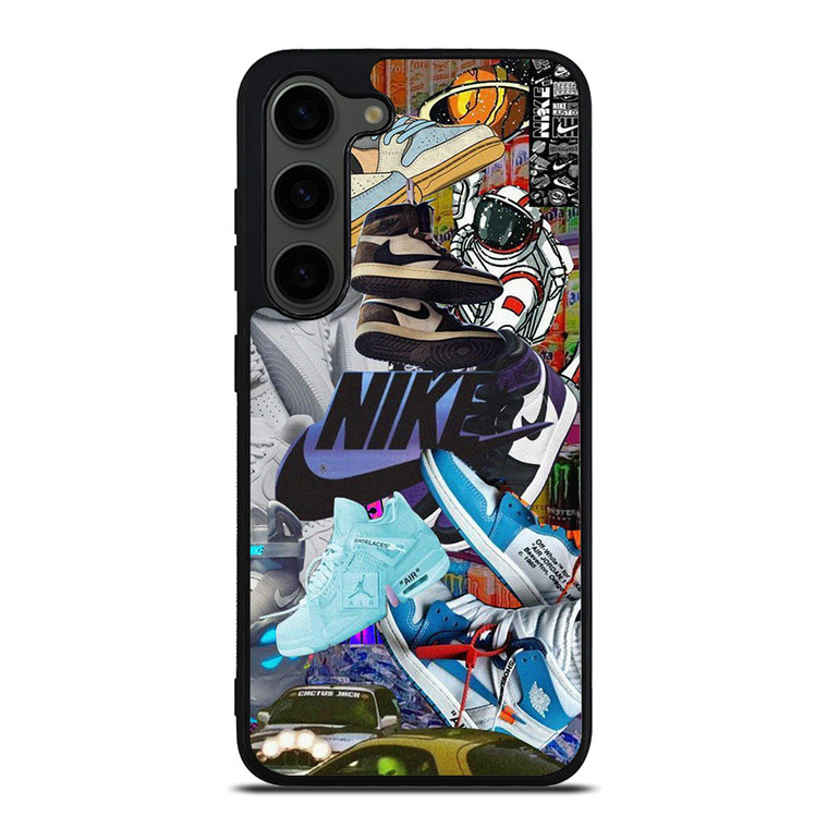 NIKE AIR JORDAN SNEAKERS COLLAGE Samsung Galaxy S23 Plus Case Cover NIKE AIR JORDAN SNEAKERS COLLAGE Samsung Galaxy S23 Plus Case Cover