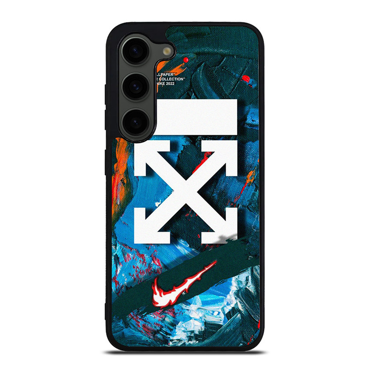 NIKE OFF WHITE ABSTRACT PAINTING Samsung Galaxy S23 Plus Case Cover NIKE OFF WHITE ABSTRACT PAINTING Samsung Galaxy S23 Plus Case Cover