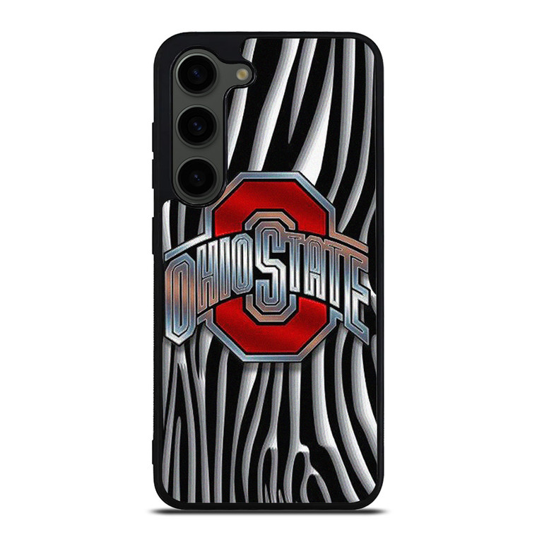 OHIO STATE FOOTBALL METAL ABSTRACT LOGO Samsung Galaxy S23 Plus Case Cover OHIO STATE FOOTBALL METAL ABSTRACT LOGO Samsung Galaxy S23 Plus Case Cover