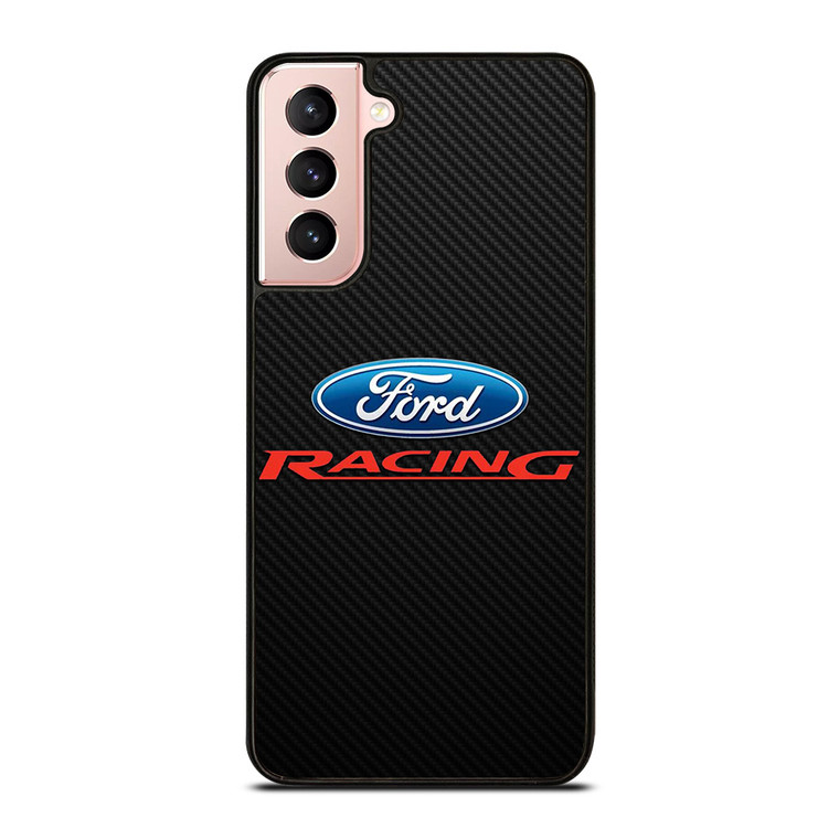 FORD RACING CARBON EMBLEM  Samsung Galaxy S21 Case Cover
