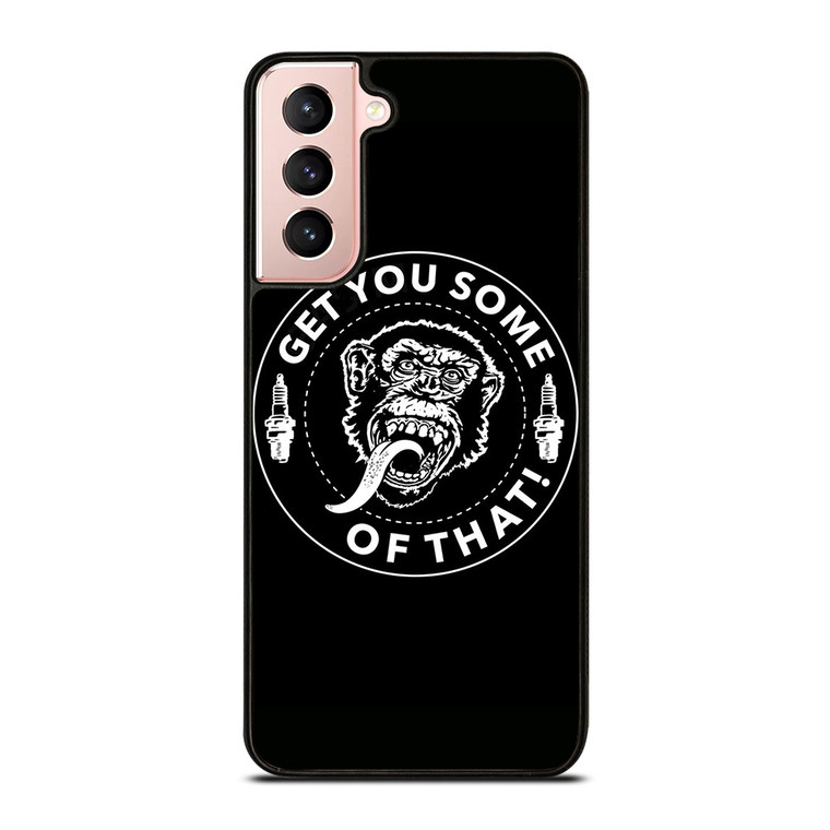 GAS MONKEY BADGE  Samsung Galaxy S21 Case Cover