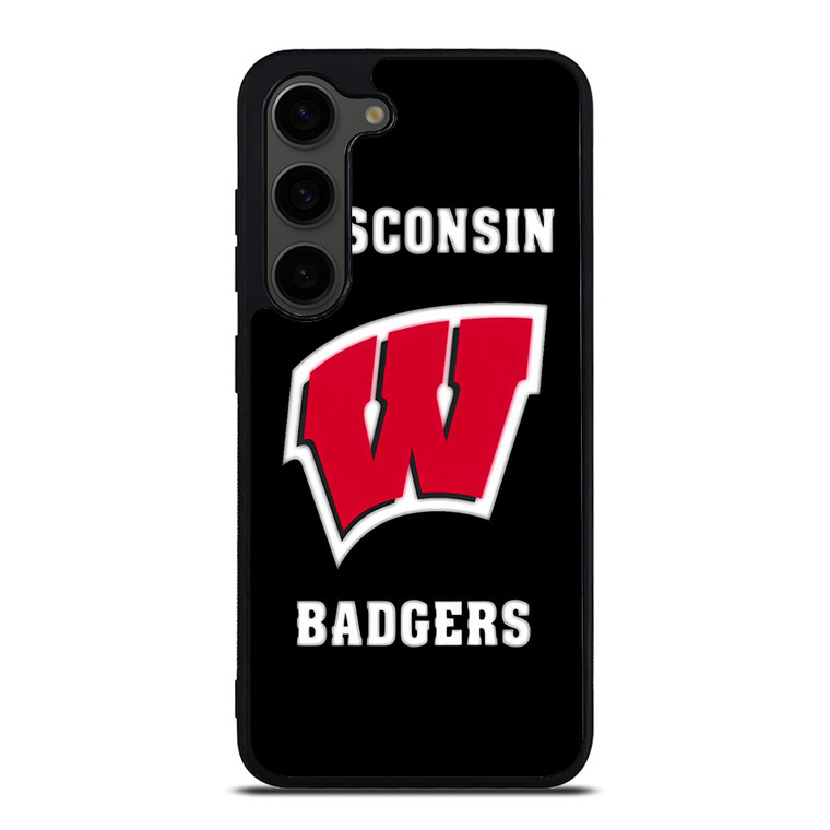 WISCONSIN BADGERS LOGO Samsung Galaxy S23 Plus Case Cover