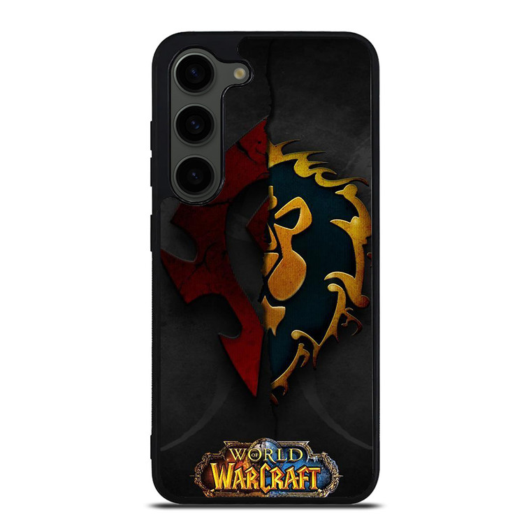 WORLD OF WARCRAFT HORDE ALLIANCE LOGO Samsung Galaxy S23 Plus Case Cover