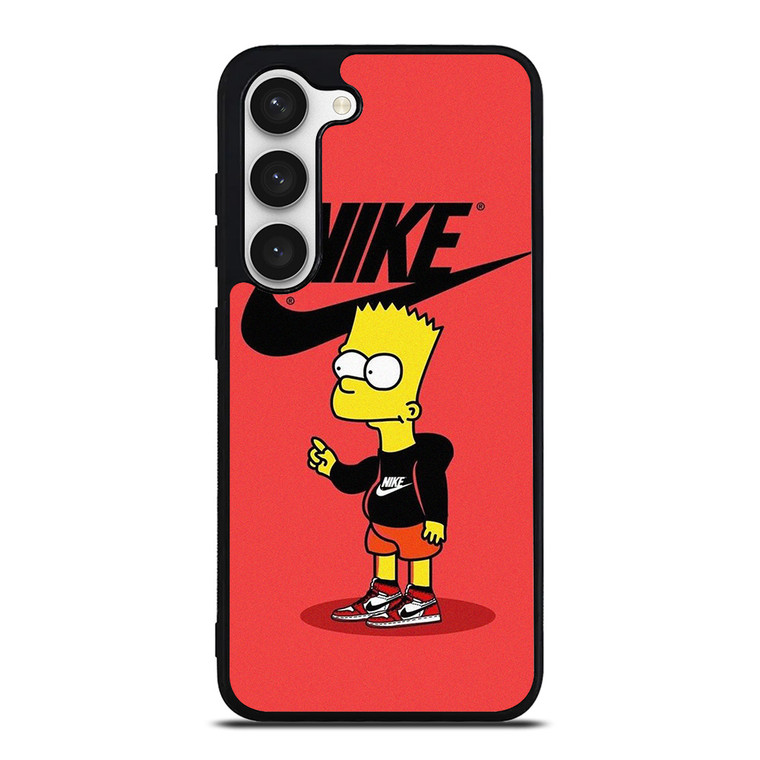 BART SIMPSONS NIKE RED Samsung Galaxy S23 Case Cover BART SIMPSONS NIKE RED Samsung Galaxy S23 Case Cover