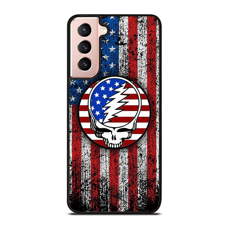 GRATEFUL DEAD USA FLAG  Samsung Galaxy S21 Case Cover
