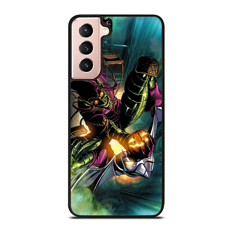 GREEN GOBLIN SPIDERMAN CARTOON  Samsung Galaxy S21 Case Cover GREEN GOBLIN SPIDERMAN CARTOON  Samsung Galaxy S21 Case Cover