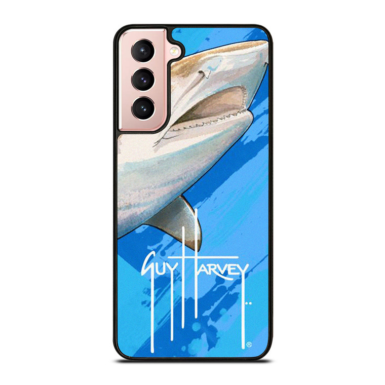 GUY HARVEY SHARK FISHING  Samsung Galaxy S21 Case Cover