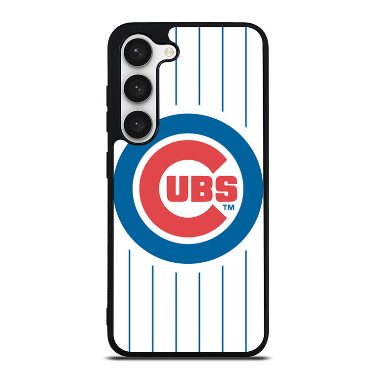 CHICAGO CUBS BASEBALL TEAM STRIPE Samsung Galaxy S23 Case Cover