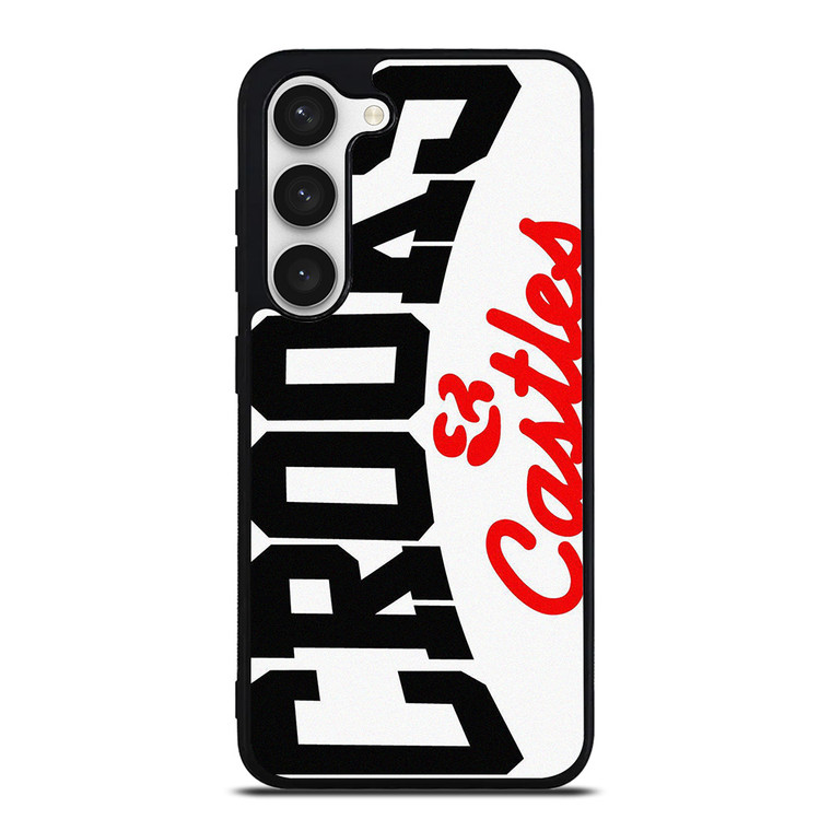 CROOKS AND CASTLES LUXURY LOGO Samsung Galaxy S23 Case Cover