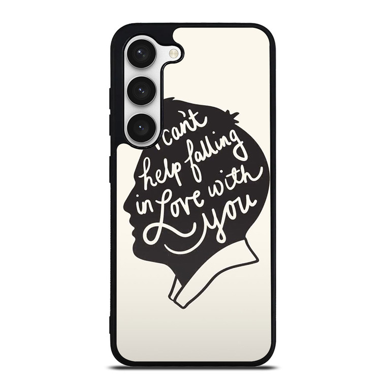 ELVIS PRESLEY SILHOUETTE QUOTES Samsung Galaxy S23 Case Cover