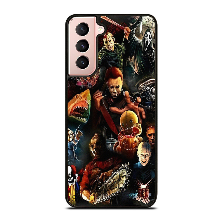 HORROR MOVIES CROSSOVER  Samsung Galaxy S21 Case Cover