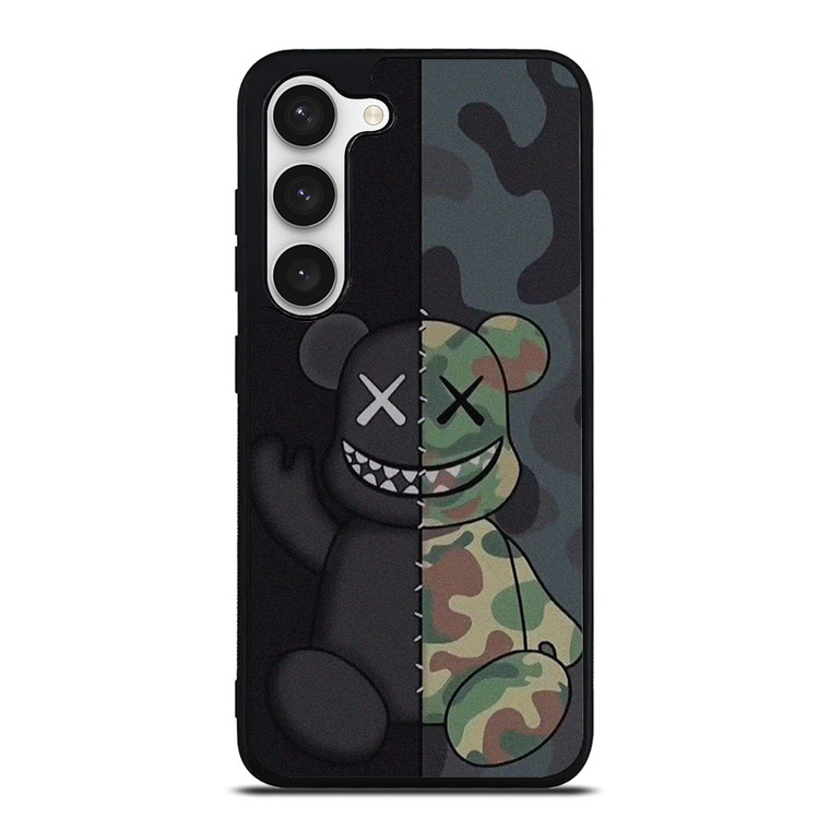 KAWS BLACK CAMO Samsung Galaxy S23 Case Cover