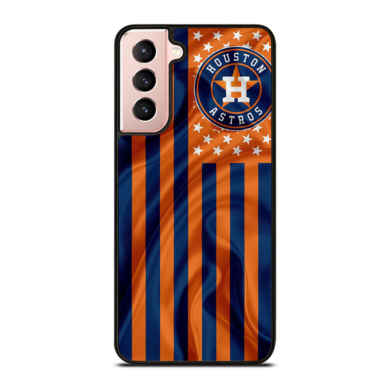 HOUSTON ASTROS MLB USA FLAG  Samsung Galaxy S21 Case Cover