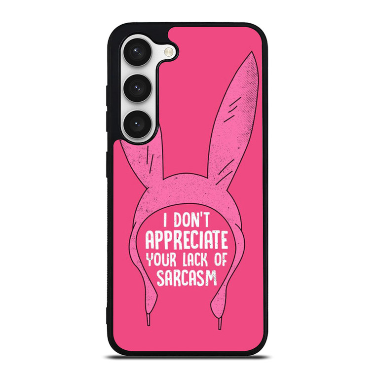 LOUISE BELCHER BOB'S BURGERS QUOTES Samsung Galaxy S23 Case Cover