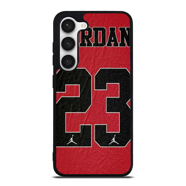 MICHAEL JORDAN LEATHER KIT Samsung Galaxy S23 Case Cover