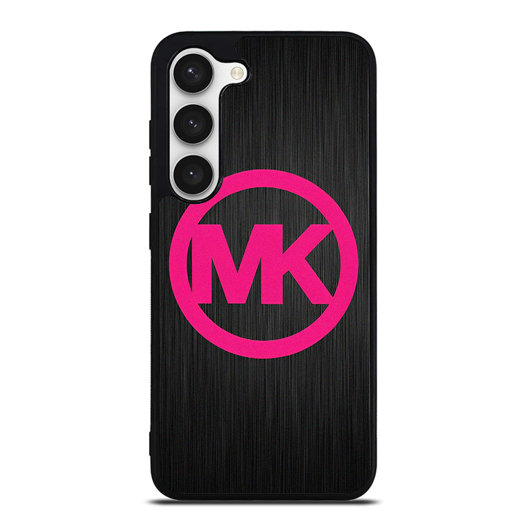 MK MICHAEL KORS PINK WOOD LOGO Samsung Galaxy S23 Case Cover MK MICHAEL KORS PINK WOOD LOGO Samsung Galaxy S23 Case Cover