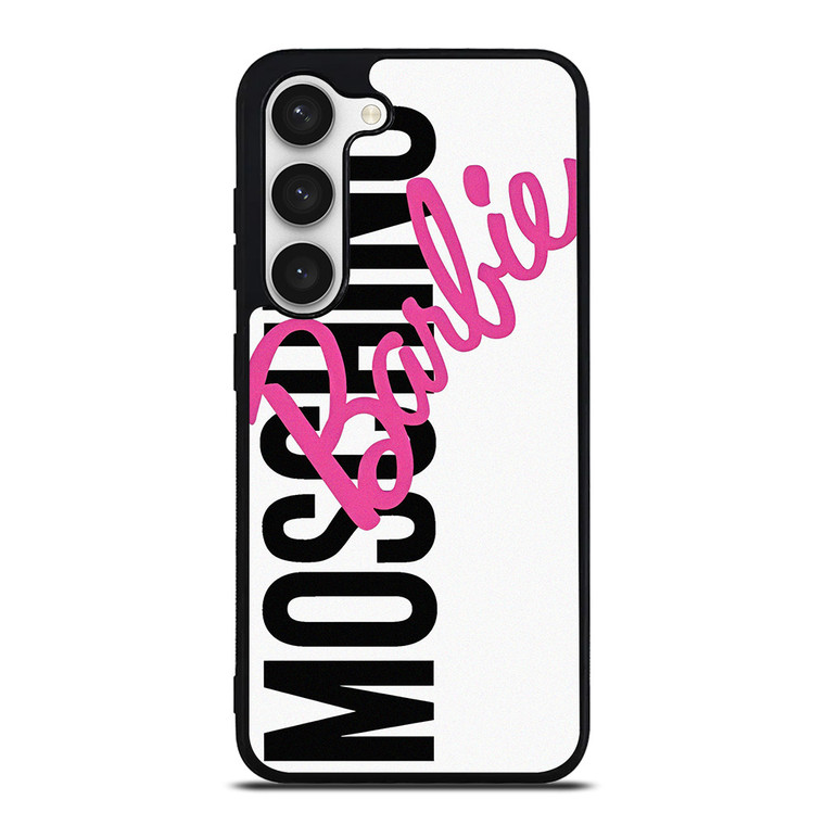 MOSCHINO BARBIE LOGO Samsung Galaxy S23 Case Cover MOSCHINO BARBIE LOGO Samsung Galaxy S23 Case Cover