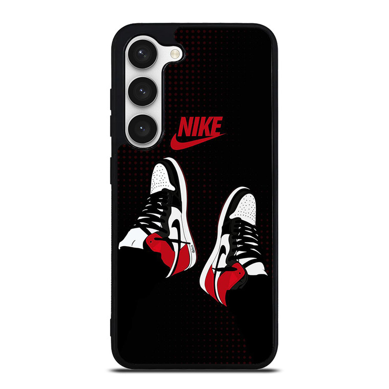 NIKE AIR JORDAN RETRO 1 RED Samsung Galaxy S23 Case Cover NIKE AIR JORDAN RETRO 1 RED Samsung Galaxy S23 Case Cover