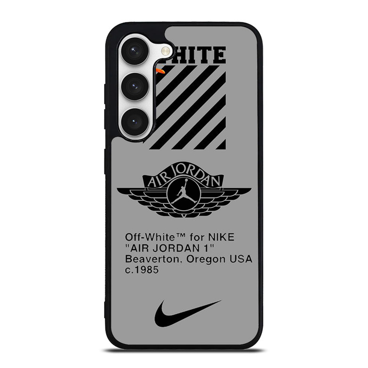 OFF WHITE NIKE AIR JORDAN COLLAGE Samsung Galaxy S23 Case Cover