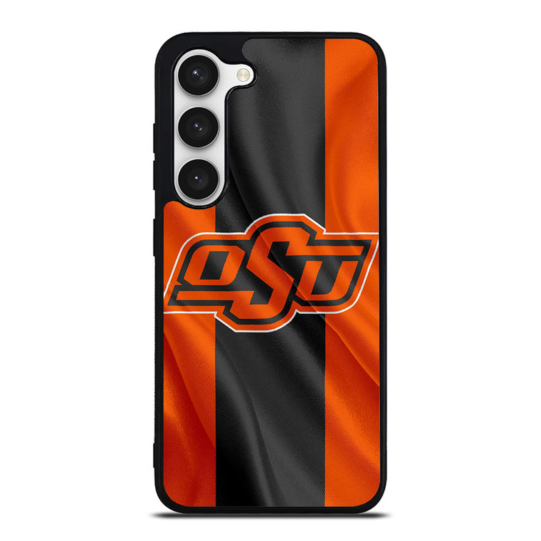OKLAHOMA STATE COWBOYS FLAG LOGO Samsung Galaxy S23 Case Cover OKLAHOMA STATE COWBOYS FLAG LOGO Samsung Galaxy S23 Case Cover