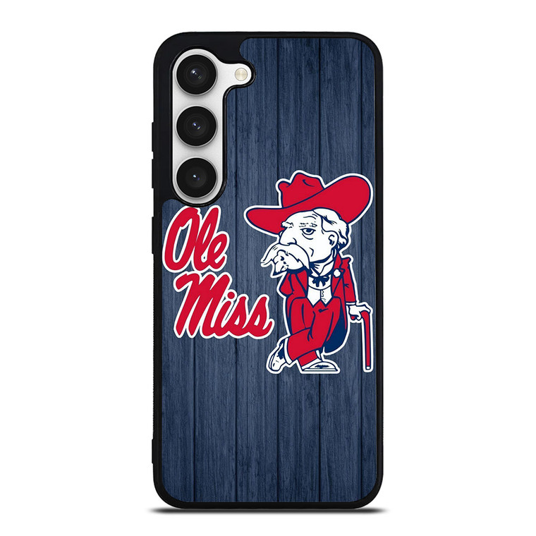 OLE MISS REBELS WOOD ICON Samsung Galaxy S23 Case Cover OLE MISS REBELS WOOD ICON Samsung Galaxy S23 Case Cover