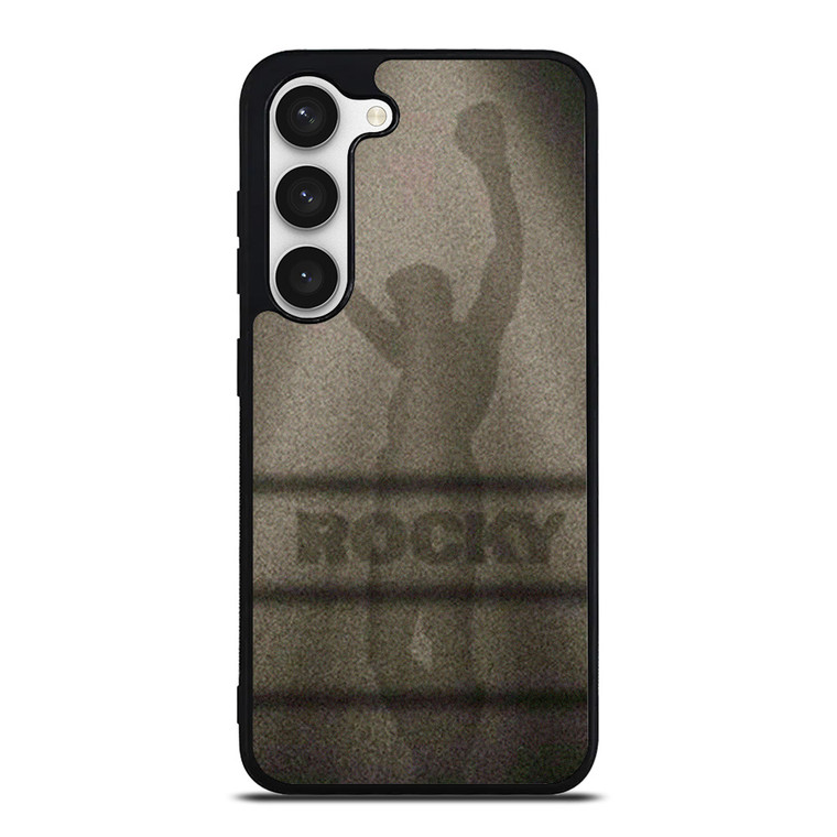ROCKY BALBOA BOXING SILHOUETTE Samsung Galaxy S23 Case Cover ROCKY BALBOA BOXING SILHOUETTE Samsung Galaxy S23 Case Cover
