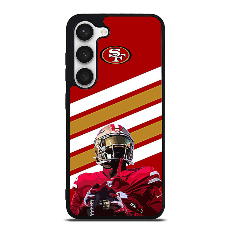 SAN FRANCISCO 49ERS STRIPE LOGO Samsung Galaxy S23 Case Cover