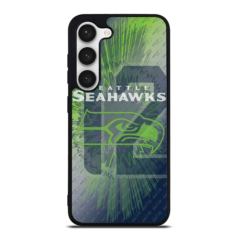 SEATTLE SEAHAWKS FOOTBALL 12 MAN LOGO Samsung Galaxy S23 Case Cover