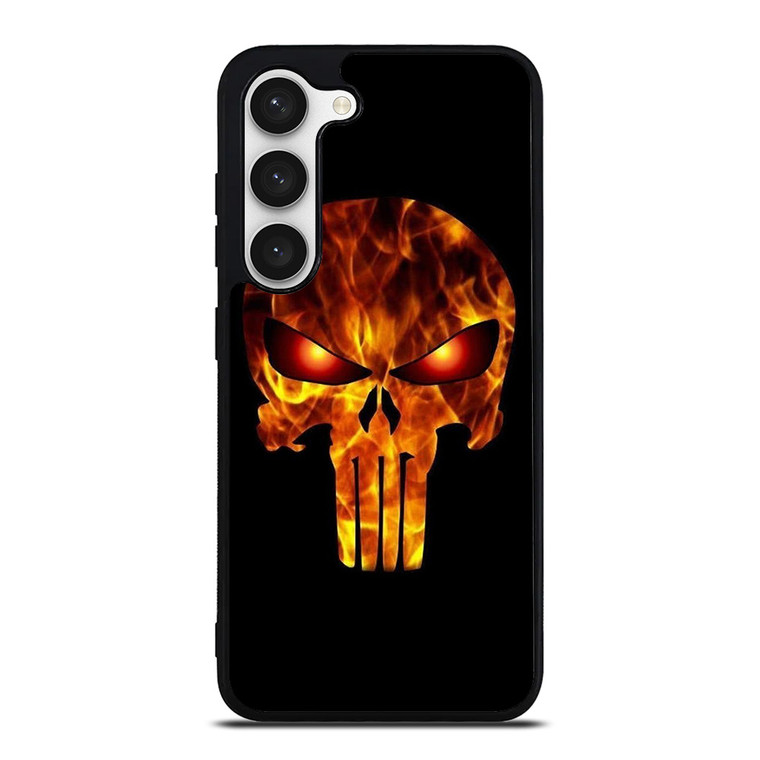 THE PUNISHER BURNED ICON Samsung Galaxy S23 Case Cover