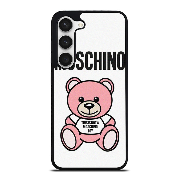THIS IS NOT MOSCHINO TOY BEAR PINK Samsung Galaxy S23 Case Cover