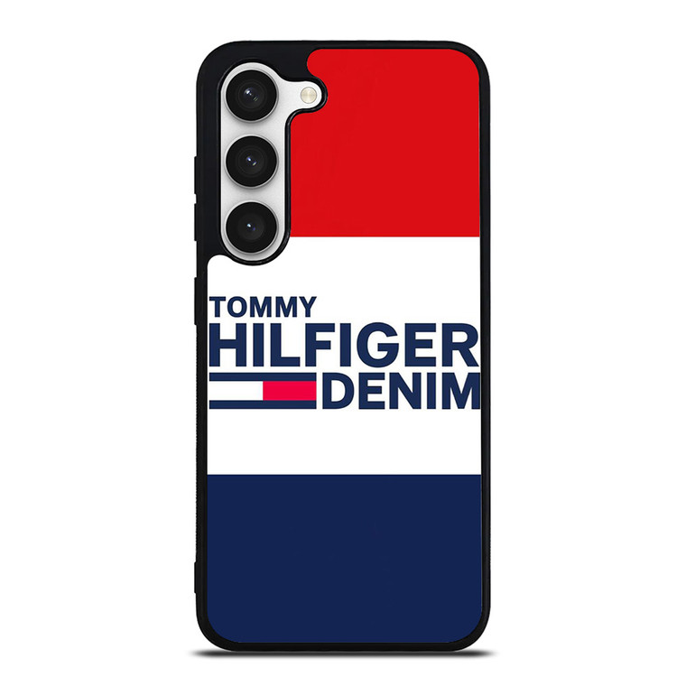 TOMMY HILFIGER DENIM FASHION SYMBOL Samsung Galaxy S23 Case Cover