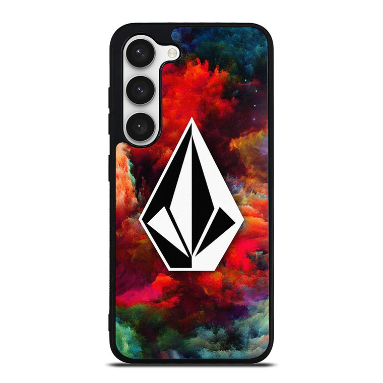 VOLCOM COLOR SPLASH LOGO Samsung Galaxy S23 Case Cover