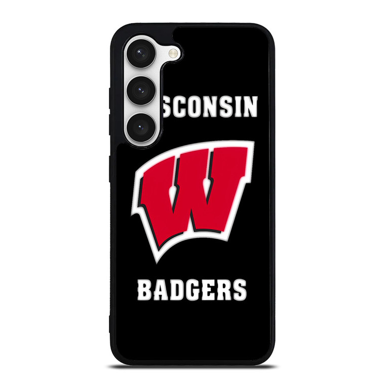 WISCONSIN BADGERS LOGO Samsung Galaxy S23 Case Cover