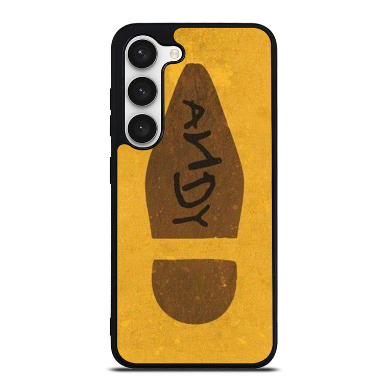 WOODY FOOTPRINTS ANDY TOY STORY Samsung Galaxy S23 Case Cover