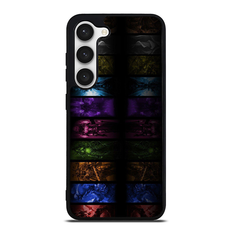 WORLD OF WARCRAFT HERO COLLAGE Samsung Galaxy S23 Case Cover