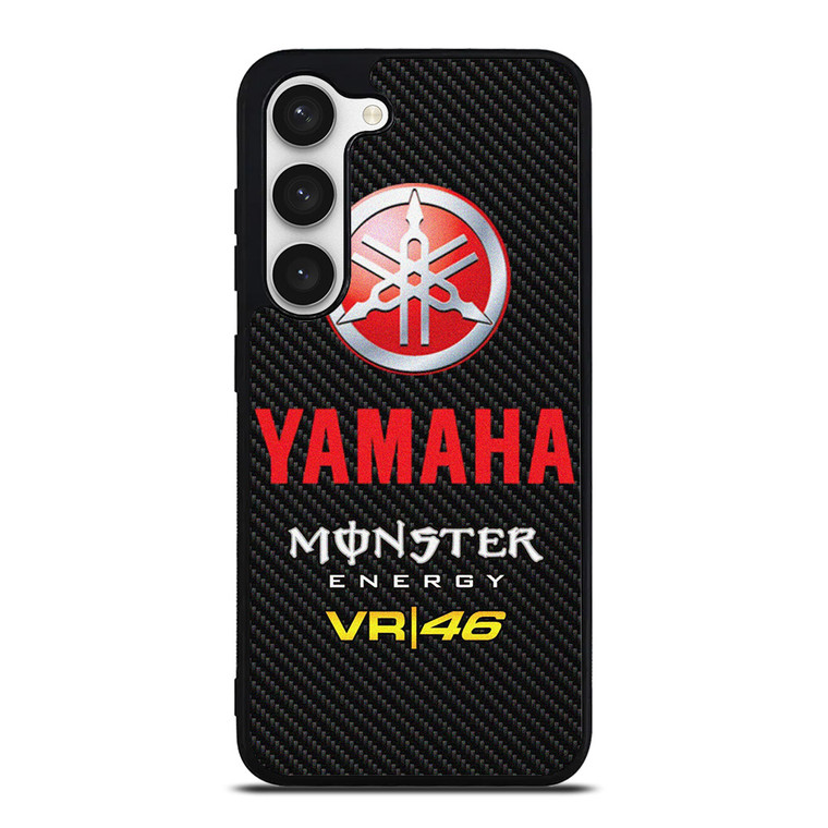 YAMAHA RACING VR46 CARBON LOGO Samsung Galaxy S23 Case Cover