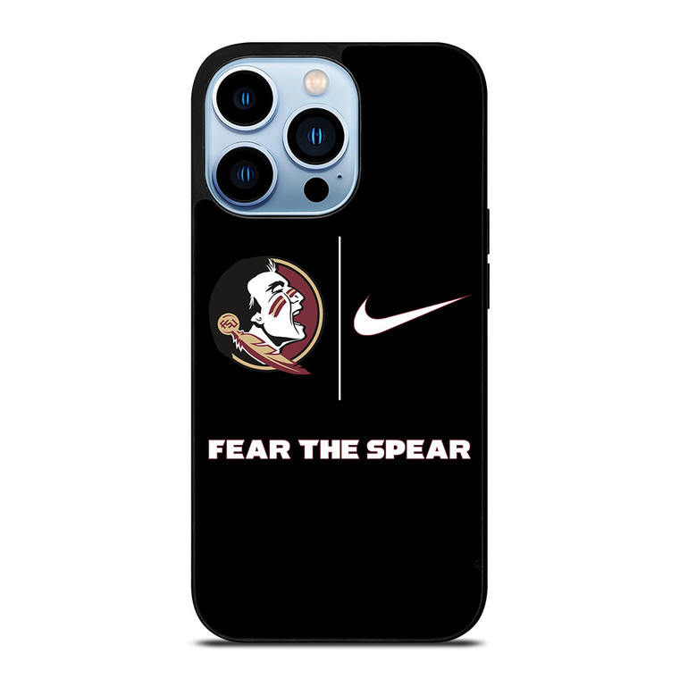 FLORIDA STATE FEAR THE SPEAR NIKE LOGO iPhone 13 Pro Max Case Cover