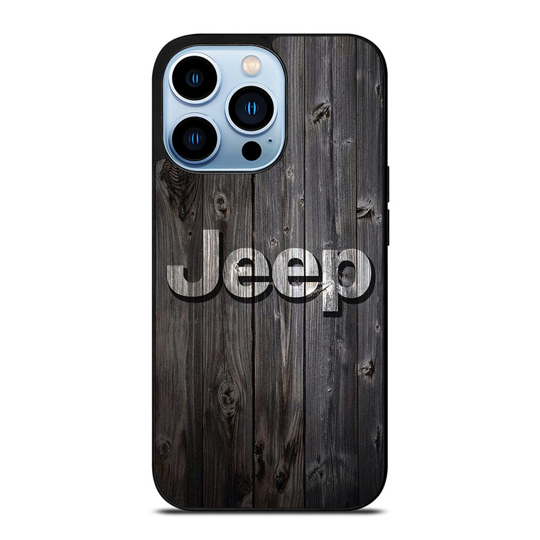 JEEP WOOD LOGO iPhone 13 Pro Max Case Cover