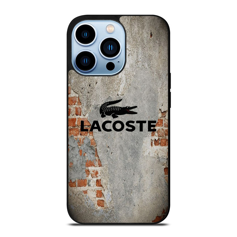 LACOSTE GRUNGE WALL LOGO iPhone 13 Pro Max Case Cover
