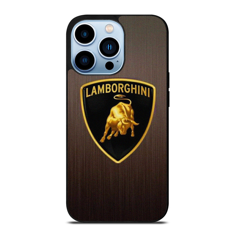 LAMBORGHINI WOODEN LOGO iPhone 13 Pro Max Case Cover