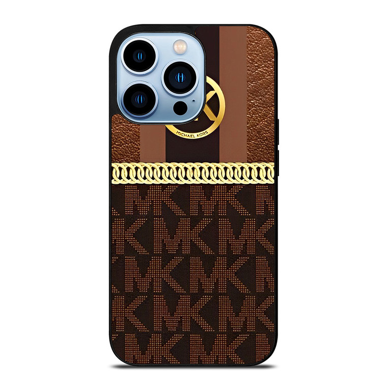 MICHAEL KORS LEATHER PATTERN iPhone 13 Pro Max Case Cover MICHAEL KORS LEATHER PATTERN iPhone 13 Pro Max Case Cover