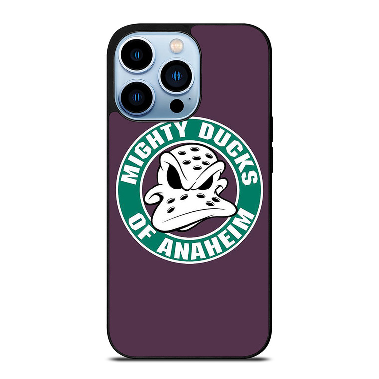 MIGHTY DUCKS HOCKEY BADGE iPhone 13 Pro Max Case Cover MIGHTY DUCKS HOCKEY BADGE iPhone 13 Pro Max Case Cover