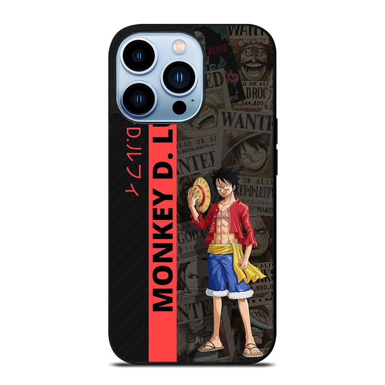 MONKEY D LUFFY MANGA iPhone 13 Pro Max Case Cover