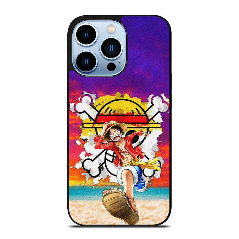 MONKEY D LUFFY ONE PIECE BEACH iPhone 13 Pro Max Case Cover