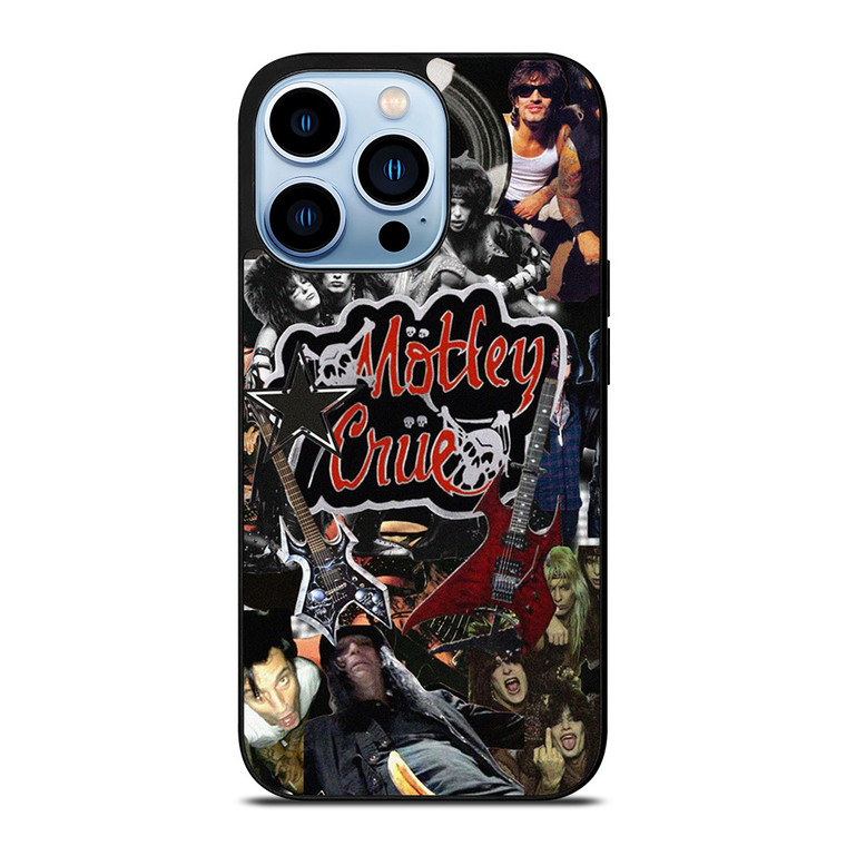 MOTLEY CRUE METAL BAND COLLAGE iPhone 13 Pro Max Case Cover