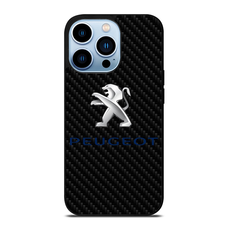 PEUGEOT CARBON EMBLEM iPhone 13 Pro Max Case Cover