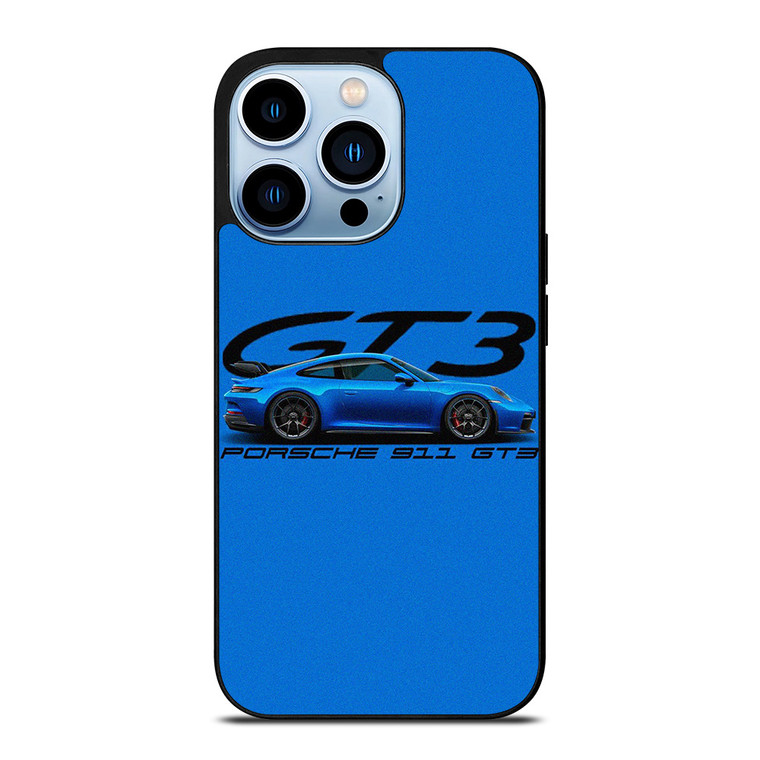 PORSCHE 911 GT3 BLUE iPhone 13 Pro Max Case Cover