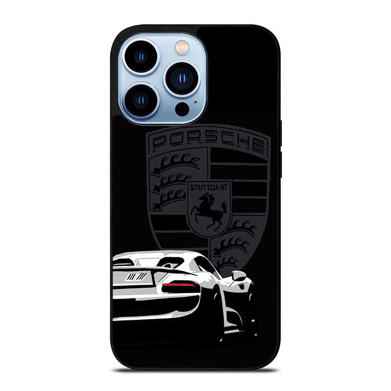 PORSCHE STUTTGART 918 SPYDER POSTER iPhone 13 Pro Max Case Cover